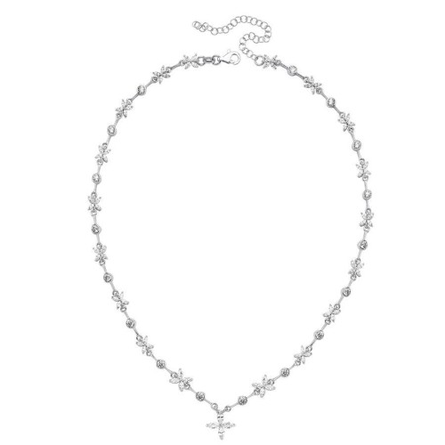 CNG Jewels - Markiz Roza Gümüş Kadın Gerdanlık