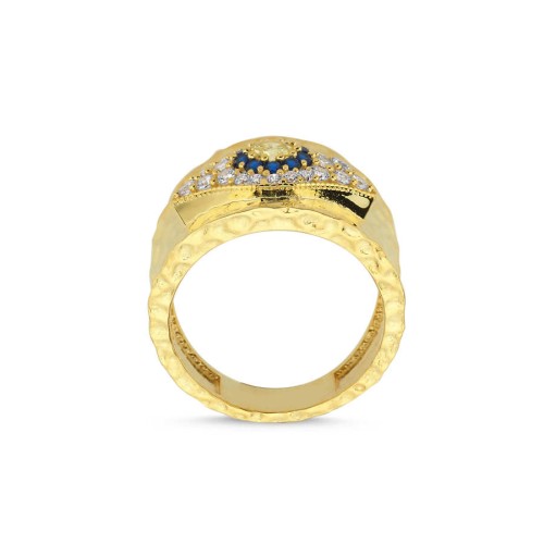 Martela Eye Design Women's Silver Ring - CNG Jewels (1)