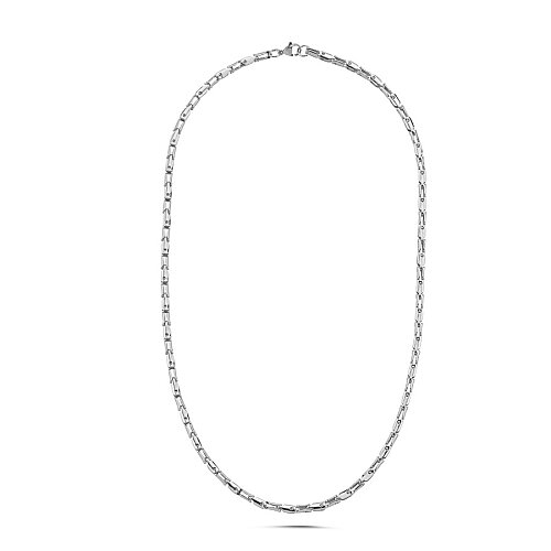 Mekanik Bağ Çelik Erkek Kolye - CNG Jewels