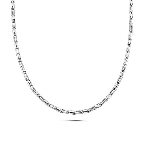 Mekanik Bağ Çelik Erkek Kolye - CNG Jewels