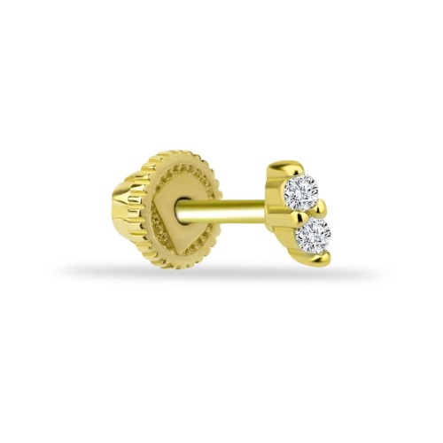CNG Jewels - Minimal Due Altın Helix Piercing
