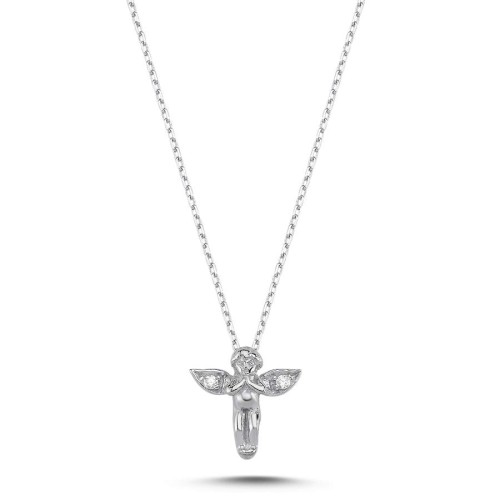 CNG Jewels - Minimal Eros Melek Gümüş Kadın Kolye