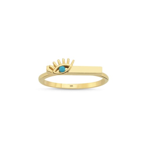 CNG Jewels - Modern Design Eyelash Gold Ring