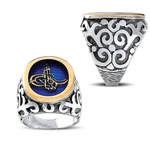 CNG Jewels - Osmanlı Tuğralı Gümüş Erkek Yüzüğü