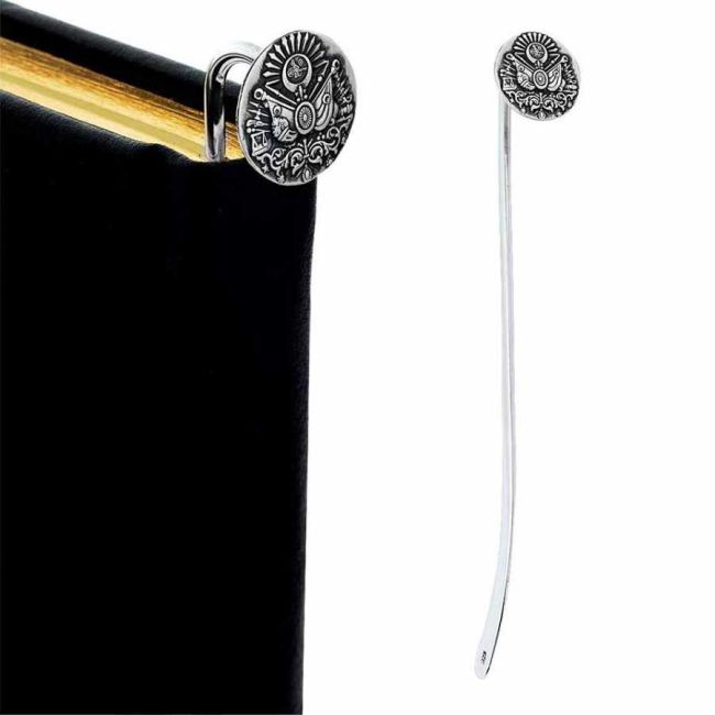 Ottoman State Coat of Arms Silver Bookmark - 2