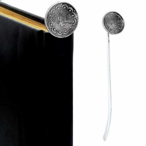 CNG Jewels - Ottoman Tugra Silver Plated Bookmark