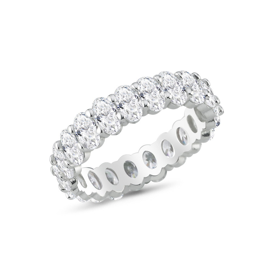 Oval Taşlı Gümüş Tamtur Yüzük - CNG Jewels