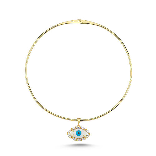 Sedef Nazar Boncuğu Charm Tasma - 1