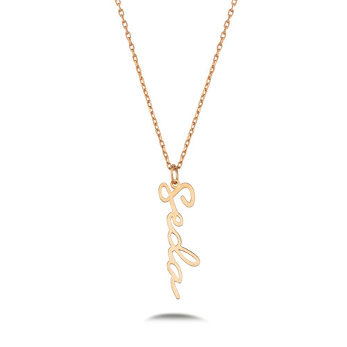 CNG Jewels - Silver Personalized Handwritten Name Necklace