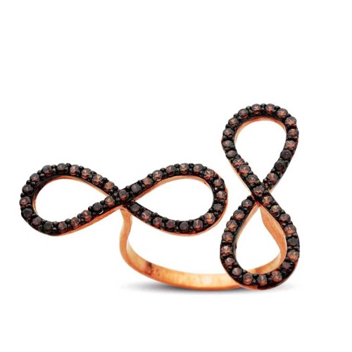 Two Eternity Silver Women's Rings - CNG Jewels