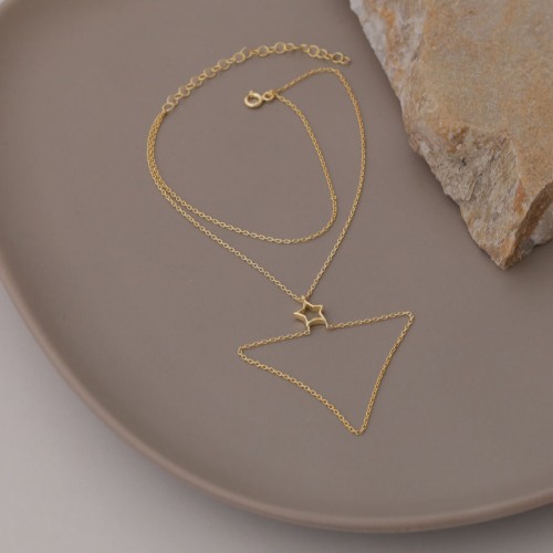 Stella Yıldız Gold Gümüş Şahmeran Bileklik - 2