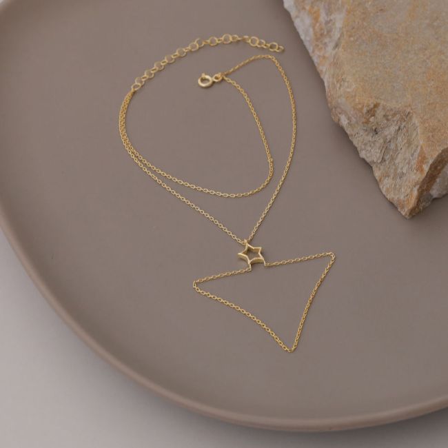 Stella Yıldız Gold Gümüş Şahmeran Bileklik - 2