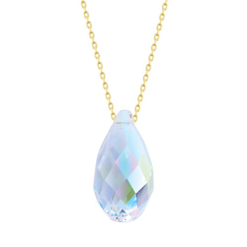 CNG Jewels - Swarovski Crystal Altın Kolye
