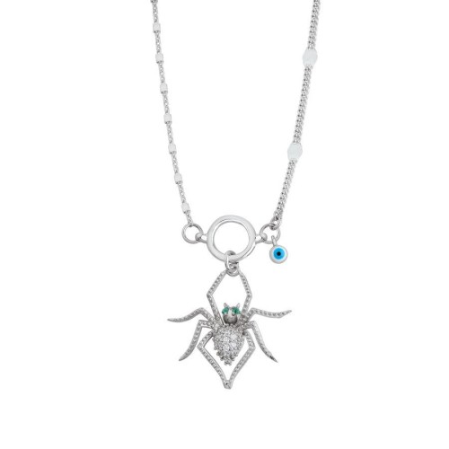 CNG Jewels - Tasarım Örümcek Gümüş Kadın Kolye