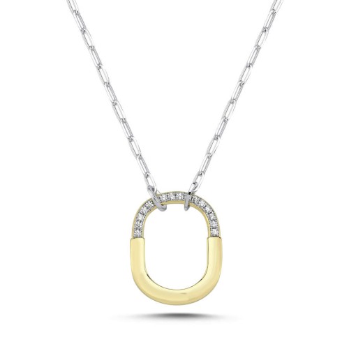 CNG Jewels - Tif Kilit Kadın Gümüş Kolye
