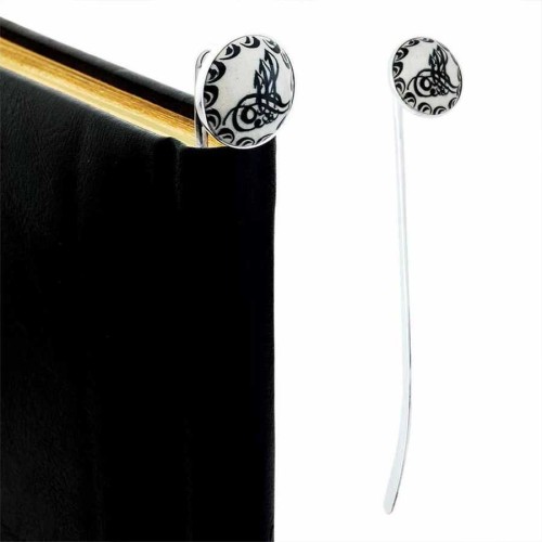 CNG Jewels - Tile Silver Bookmark with Ottoman Tuğra Design