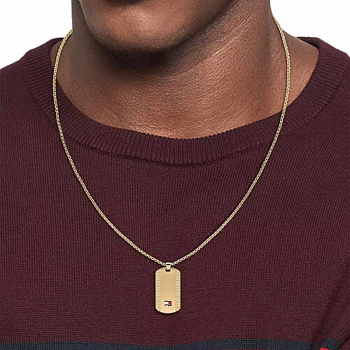 Tommy Hilfiger THJ2790423 Erkek Kolye - TOMMY HILFIGER (1)