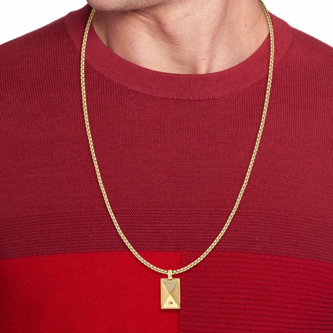 Tommy Hilfiger THJ2790565 Erkek Kolye - 2