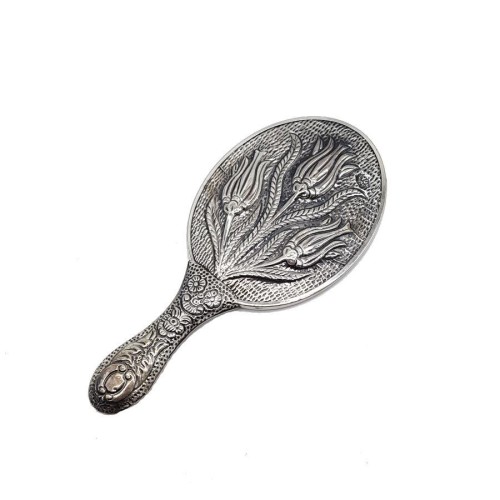 CNG Jewels - Tulip Silver Hand Mirror No 1