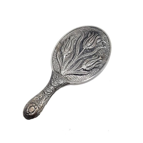 CNG Jewels - Tulip Silver Hand Mirror No 2