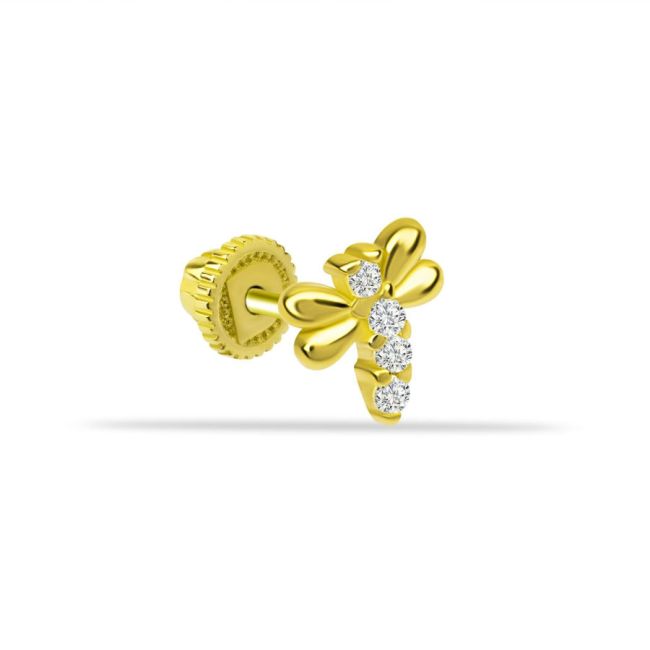 Yusufçuk Altın Helix Piercing - 1