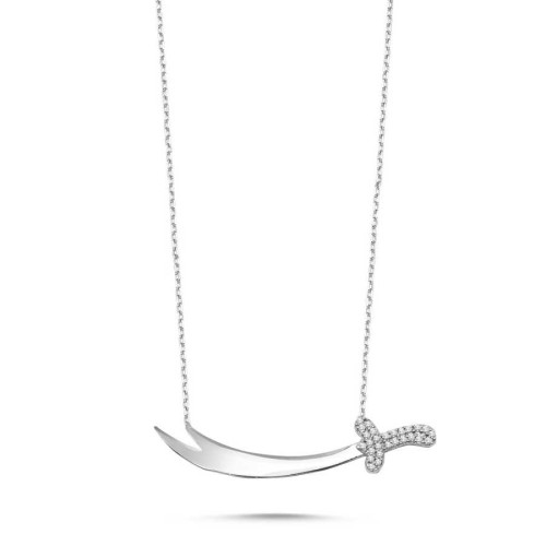 CNG Jewels - Zülfikar Kılıcı Gümüş Bayan Kolye